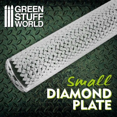 GSW 2510 ROLLING PIN - Diamond Plate SMALL (wałek do odcisku mas)