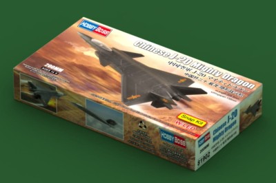 HOBBY BOSS 81902 200mm Chinese J-20 Mighty Dragon