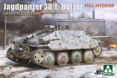 TAKOM 2172 1:35 Jagdpanzer 38(t) Hetzer Late Production With Full Interior