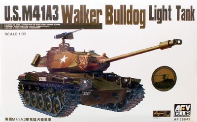 AFV CLUB 35041 1:35 M41A3 Walker Bulldog Light Tank
