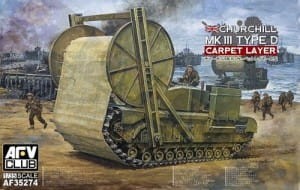 AFV CLUB 35274 1:35 Churchill Mk III TLC Carpet Layer Type D One of Hobart's Funnies