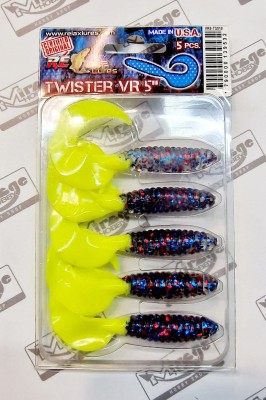 RELAX TWISTER VR5"(9cm) - kol. TS510 (op. 5szt) [VR5-TS510-B]