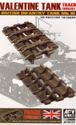 AFV CLUB 35197 1:35 Valentine Tank track (workable)
