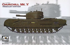 AFV CLUB 35155 1:35 Churchill Mk.V 95mm Howitzer