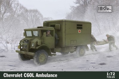 IBG 72115 1:72 Chevrolet C60L Ambulance