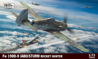 IBG 72544 1:72 Fw 190D-9 JABO/STURM Rocket Hunter