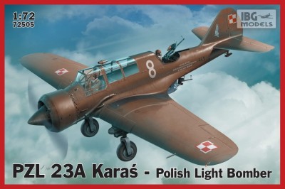 IBG 72505 1:72 PZL 23A Karaś - Polish Light Bomber