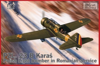IBG 72510 1:72 PZL.23B Karaś Polish Light Bomber in Romanian Service