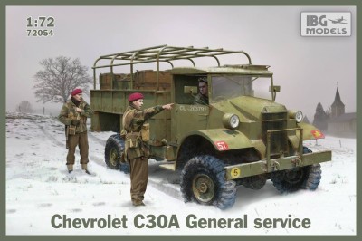 IBG 72054 1:72 Chevrolet C30A General service (steel body)