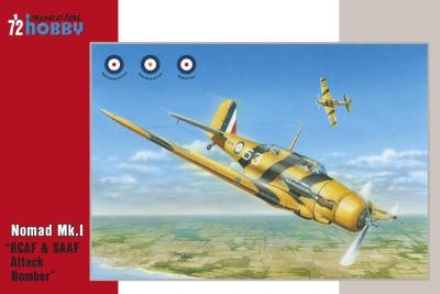 SPECIAL HOBBY 72292 1:72 Nomad Mk.I 'RCAF & SAAF Attack Bomber'
