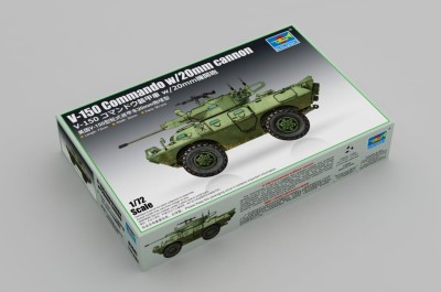 TRUMPETER 07441 1:72 V-150 Commando w/20mm cannon