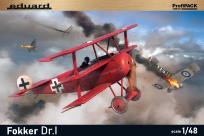 EDUARD 8162 1:48 German WWI triplane Fokker Dr.I [PROFIpack edition]
