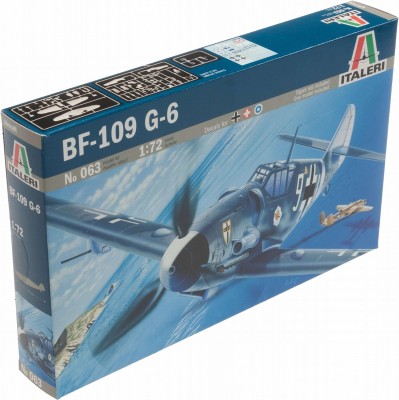 ITALERI 0063 1:72 Messerschmitt BF-109 G-6