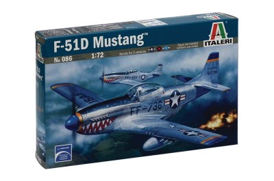 ITALERI 0086 1:72 F-51D Mustang