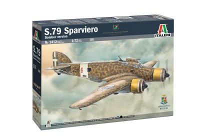 ITALERI 1412 1:72 S.79 Sparviero Bomber Version