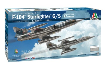 ITALERI 2514 1:32 F-104 STARFIGHTER G/S [Upgraded Edition RF version]