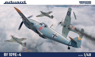 EDUARD 84196 1:48 Messerschmitt Bf 109E-4 [WEEKEND edition]