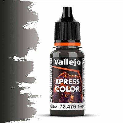 VALLEJO 72476 Xpress Color - Greasy Black 18ml