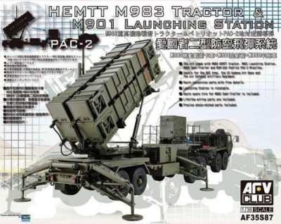 AFV CLUB AF35S87 1:35 HEMTT M983 Tractor & M901 Launcher Station PAC-2