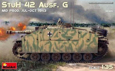 MINIART 35385 1:35 StuH 42 Ausf. G Mid Prod. Jul-Oct 1943