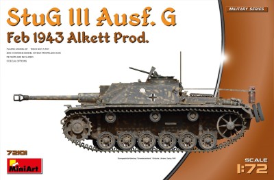 MINIART 72101 1:72 StuG III Ausf.G Feb 1943 Alkett Prod.