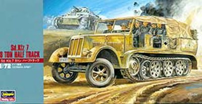 HASEGAWA MT014 1:72 MT11 8 ton Half Track