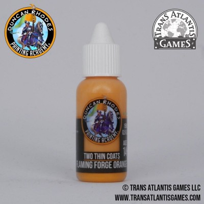 TWO THIN COATS 10103 Flaming Forge Orange 15ml (bright)