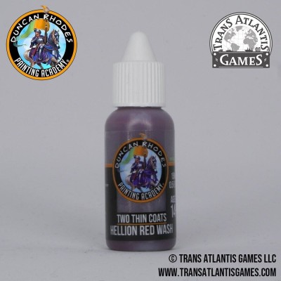 TWO THIN COATS 10112 Hellion Red Wash 15ml (wash)
