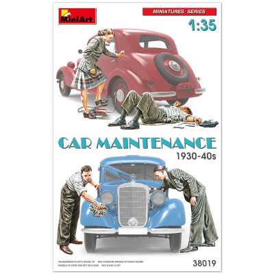 MINIART 38019 1:35 CAR MAINTENANCE 1930-40s