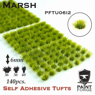 PAINT FORGE PFTU0612 Tuft 6mm Marsh (op. 140pcs) (Kępki trawy)