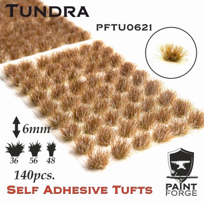 PAINT FORGE PFTU0621 Tuft 6mm Tundra (op. 140pcs) (Kępki trawy)