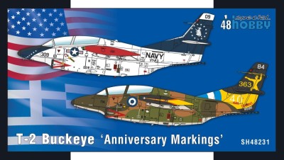 SPECIAL HOBBY 48231 1:48 T-2 Buckeye 'Anniversary Markings'