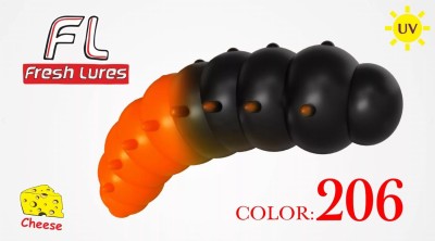 Przynęta FRESH LURES MOKHNATKA 1,2"(3,1cm) - kolor 206 (op. 8szt)