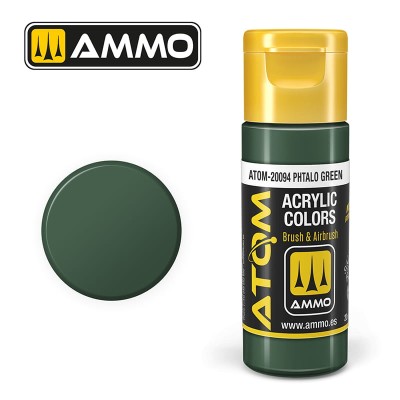 AMMO 20094 ATOM COLOR Phtalo green 20ml