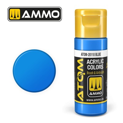 AMMO 20110 ATOM COLOR Blue 20ml (RAL 5019)