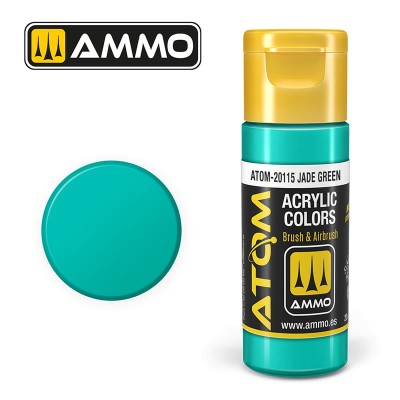 AMMO 20115 ATOM COLOR Jade Green 20ml