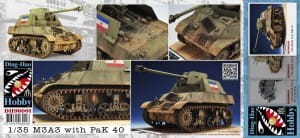 DING-HAO 96001 1:35 M3A3 W/ PaK 40