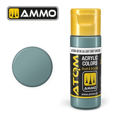 AMMO 20138 ATOM COLOR IJA Light Grey Green 20ml (FS 36622)