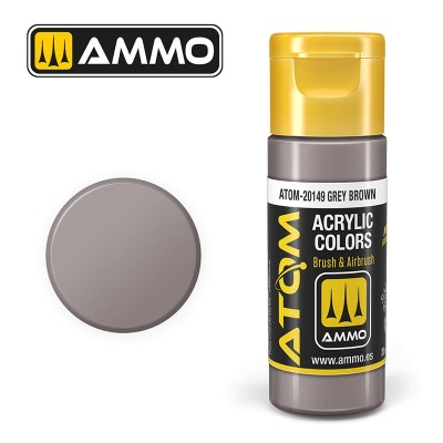 AMMO 20149 ATOM COLOR Grey Brown 20ml