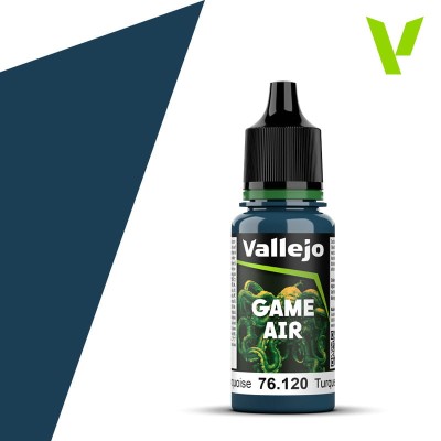 VALLEJO 76120 GAME AIR ABYSSAL TURQUOISE 18ml