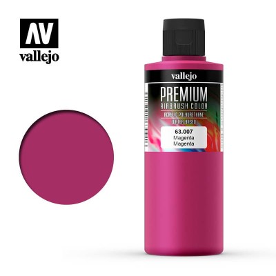 VALLEJO PREMIUM COLOR 63007 MAGENTA 200ml (DUŻY)