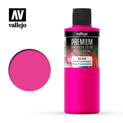 VALLEJO PREMIUM COLOR 63035 FLUO ROSE 200ml (DUŻY)