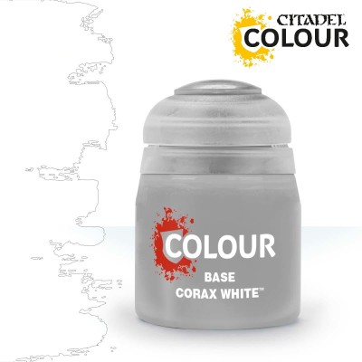 GW CITADEL 21-52 BASE Corax White 12ml