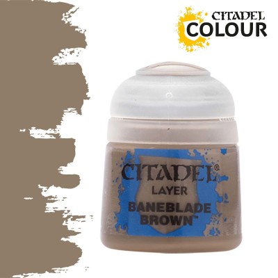 GW CITADEL 22-48 LAYER Baneblade Brown 12ml