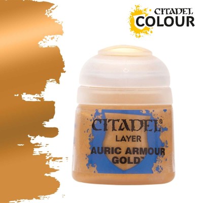 GW CITADEL 22-62 LAYER Auric Armour Gold 12ml [METALLIC]