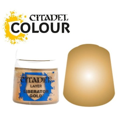 GW CITADEL 22-71 LAYER Liberator Gold 12ml [METALLIC]