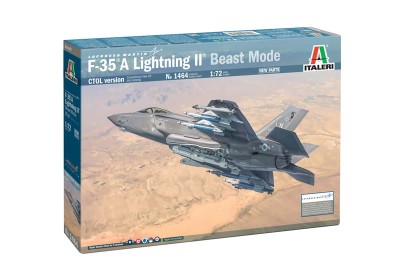 ITALERI 1464 1:72 F-35A LIGHTNING II CTOL version (Beast Mode)