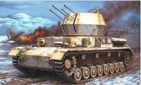 HASEGAWA MT048 1:72 Flak Panzer IV Wirbelwind