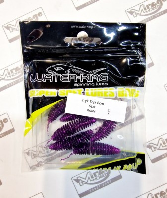 WATER KING TRYK TRYK 6cm - KOLOR nr  4 (op. 6szt) 