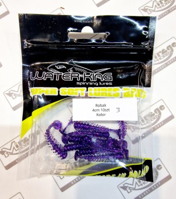 WATER KING ROBAK 4cm - KOLOR nr  3 (op. 10szt) 